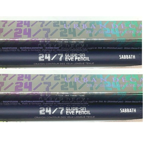 40% SALE! ✅ 2 x Urban Decay SABBATH 24/7 Glide-On Pencils ✨ BNIBs - Picture 6 of 9